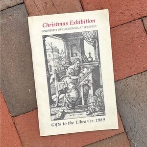 1989 Christmas Exhibition University of California Libraries Berkeley Library